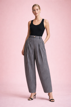 Pleated Pants with Pockets