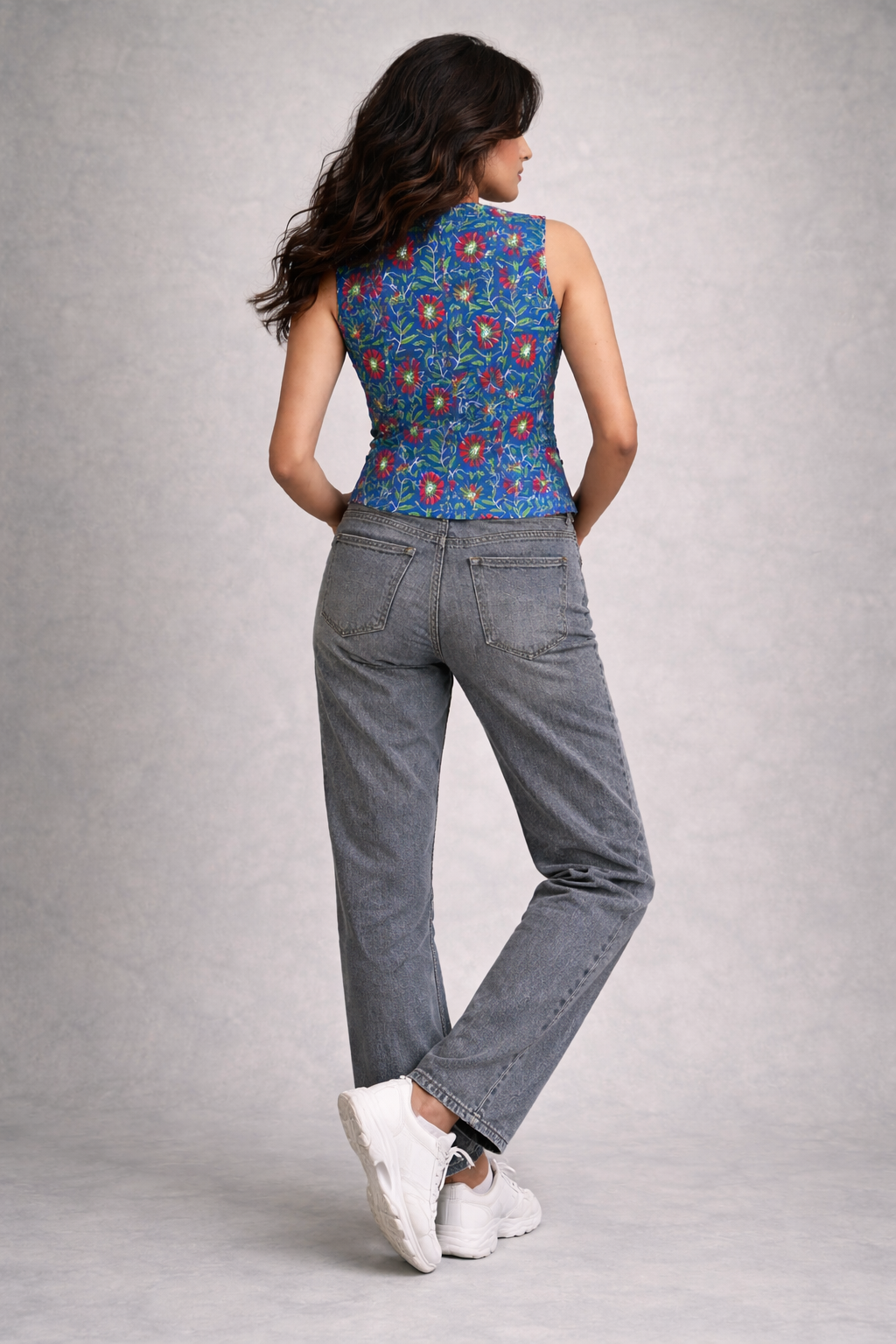 Structured Sleeveless Waistcoat / Vest