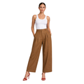 Pleated Pants with Pockets