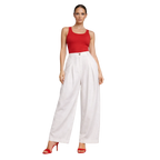 Pleated Pants with Pockets