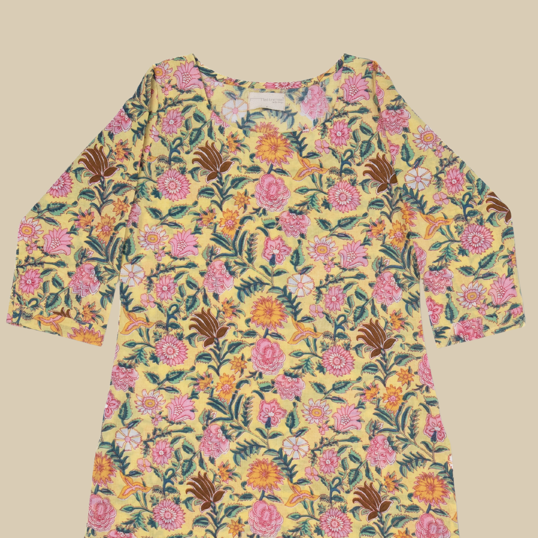 Basic High Neck Kurta