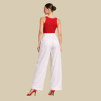 Pleated Pants with Pockets