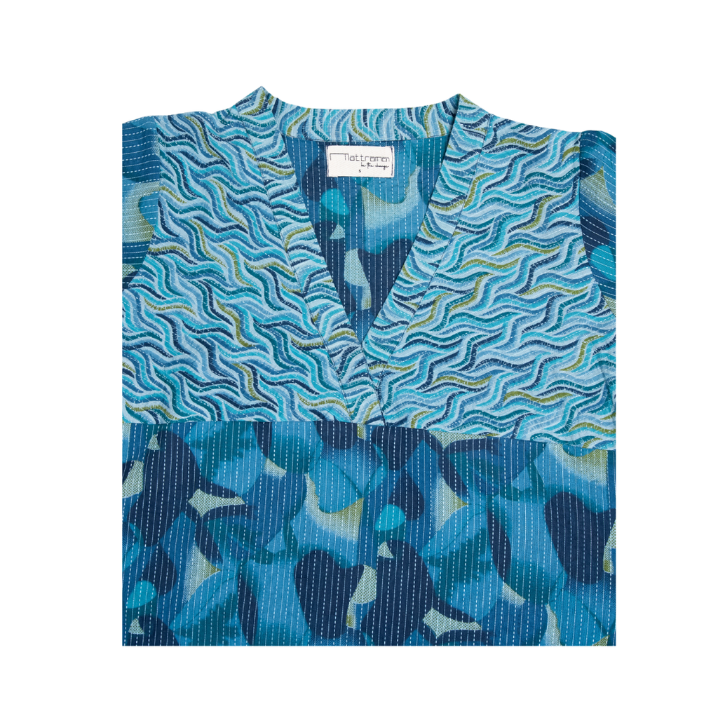 V Neck Kurta with Detailed Yoke