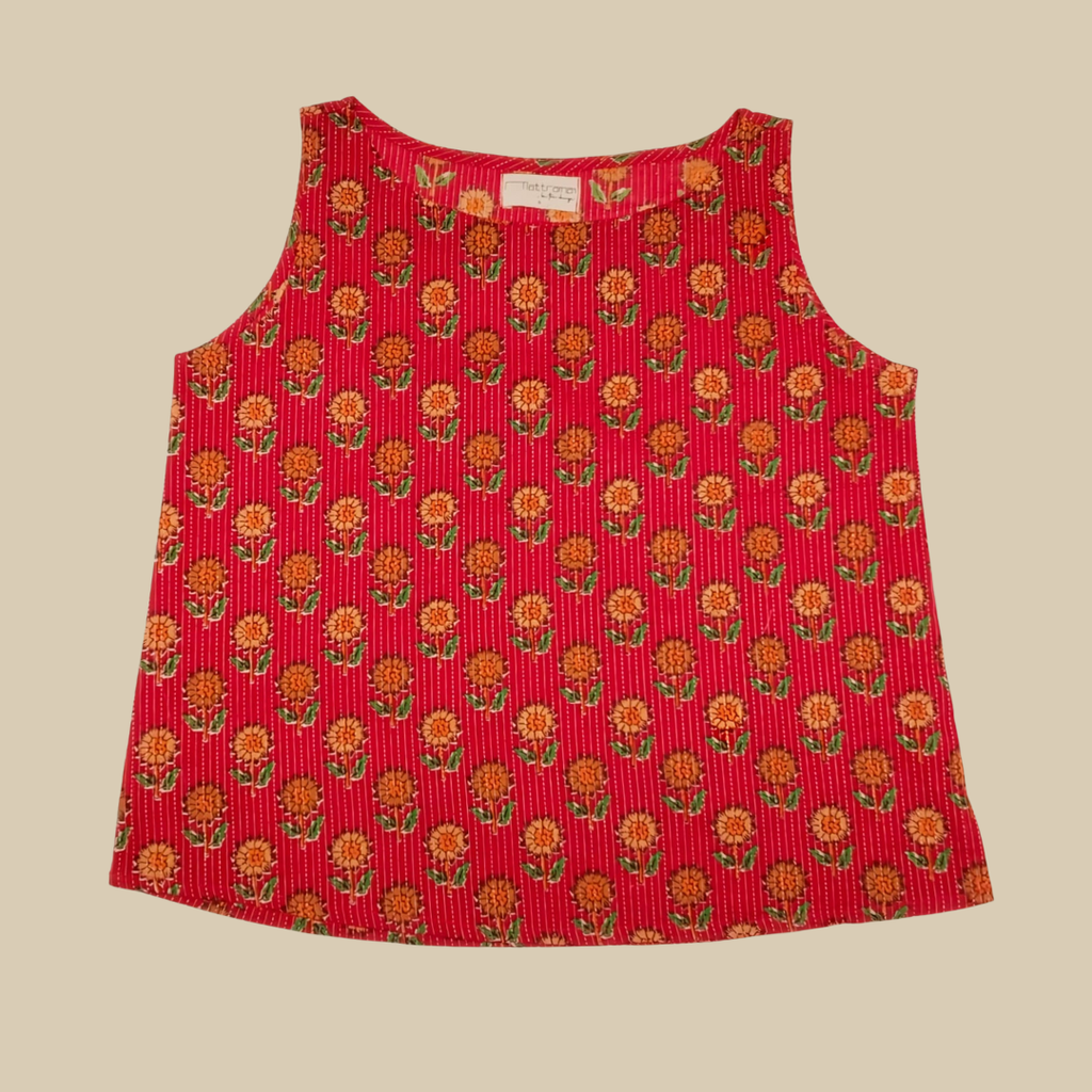 Sleeveless Short Kurti