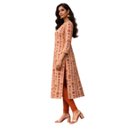 Regular Kurta with Pintuck Sleeves