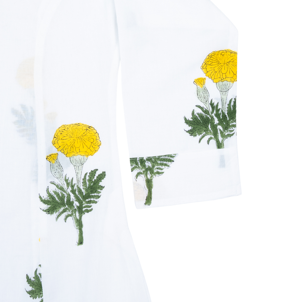 Princess Cut A-Line Kurta with Pockets