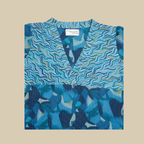 V Neck Kurta with Detailed Yoke