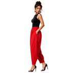 Relaxed Cocoon Salwar Pants with elastic waist & Pockets