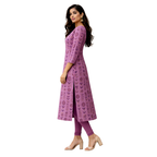 Regular Kurta with Pintuck Sleeves
