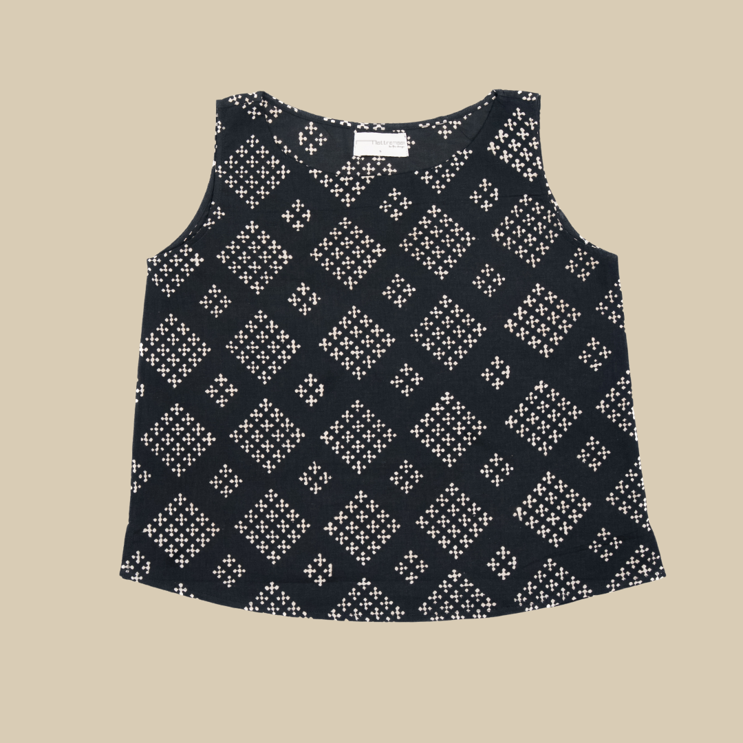 Sleeveless Short Kurti