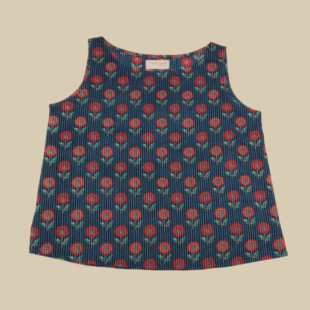 Sleeveless Short Kurti