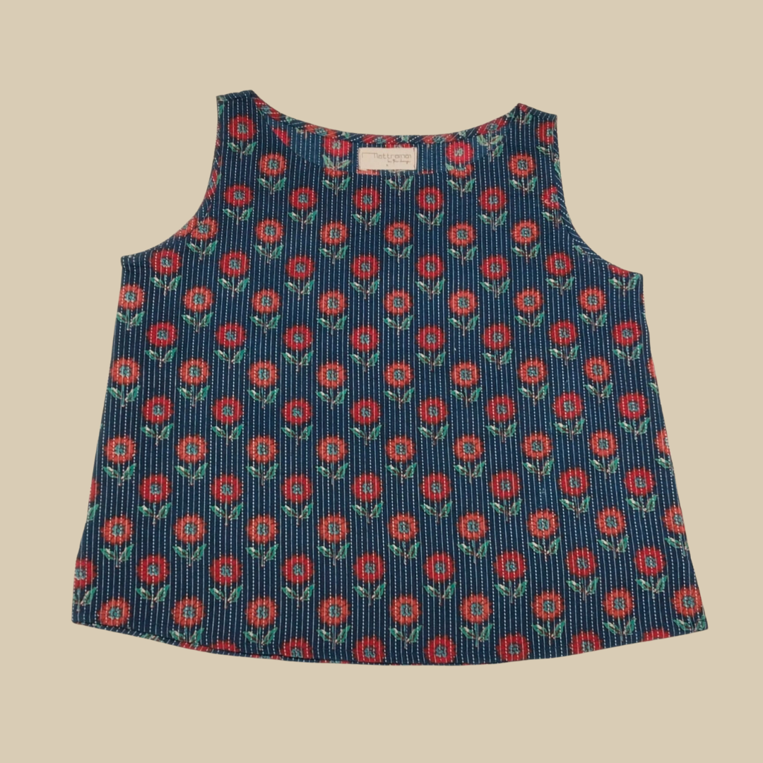 Sleeveless Short Kurti