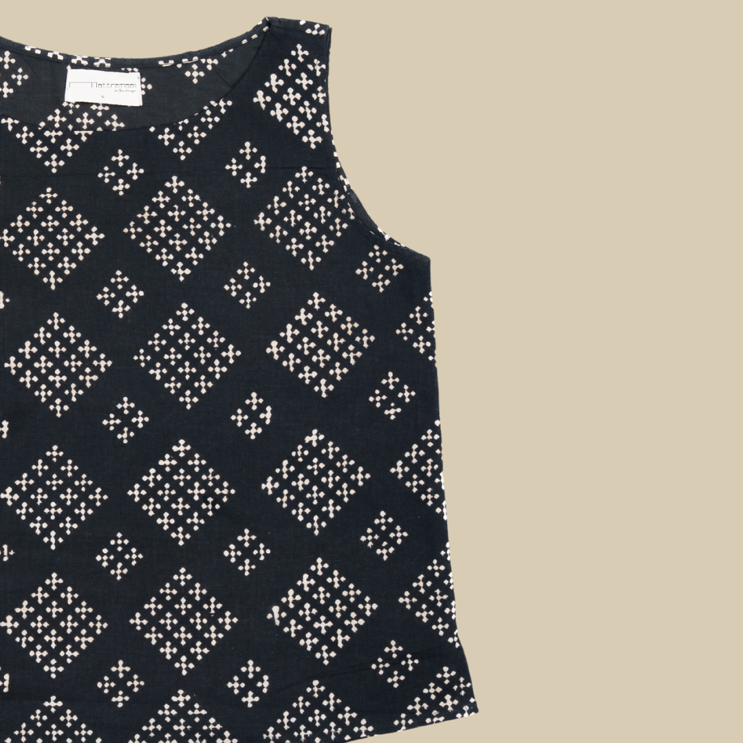 Sleeveless Short Kurti