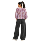Crop Top with Elastic Neck