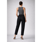 Casual Cigarette Fit, Ankle Length Pants