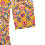 V Neck Kurta with Detailed Yoke