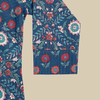 V Neck Kurta with Detailed Yoke