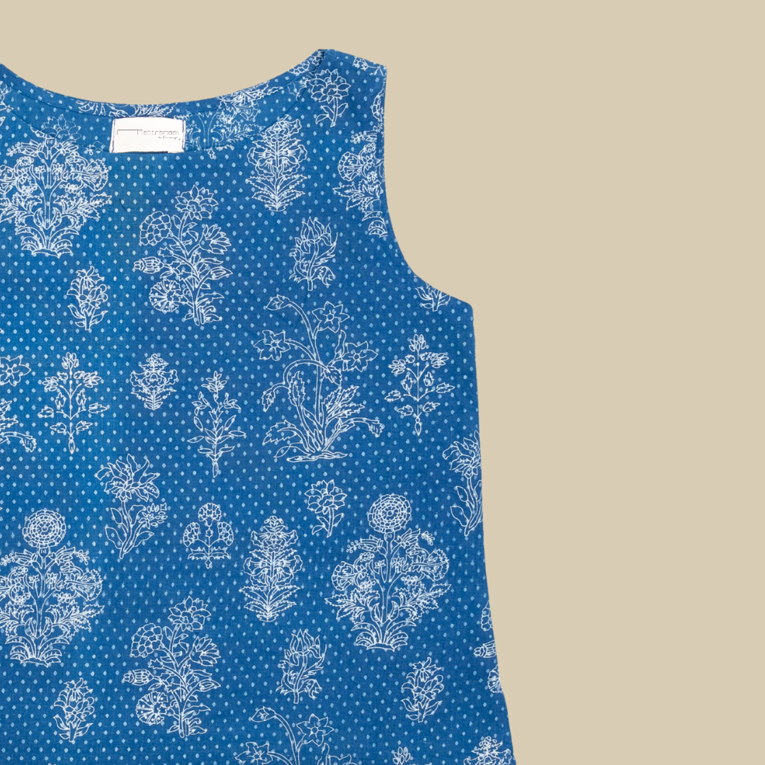 Sleeveless Short Kurti