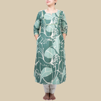 Aline Kurta with laced yoke & Pockets