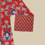 Wide Hem, Loose Fit Kurta with Pockets