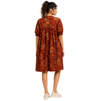 Relaxed fit Midi Dress with Pockets