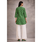 Kurti Above Mid Thigh Length with Mandarin Collar