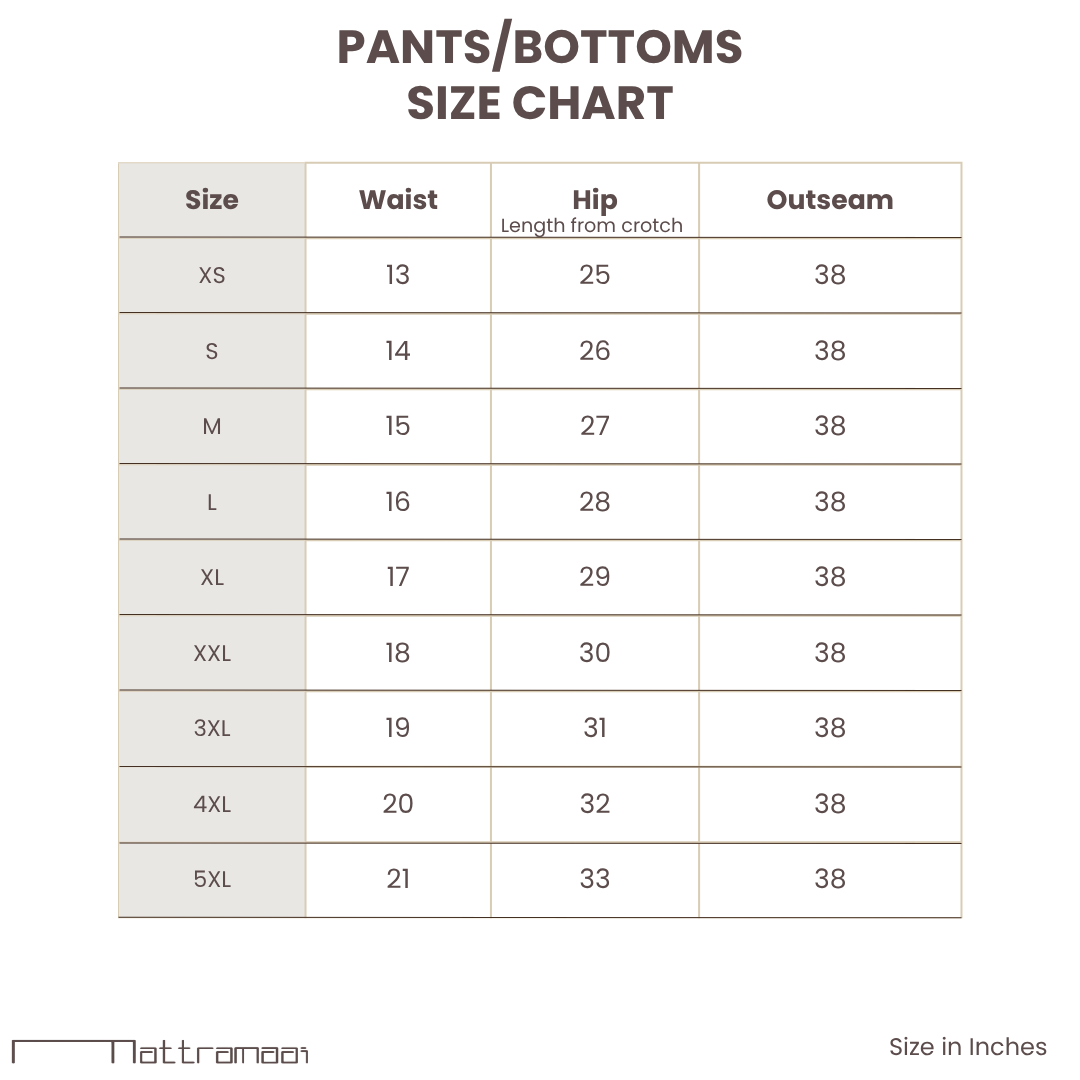 Relaxed Cocoon Salwar Pants with elastic waist & Pockets