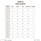 U Yoke Kurta with Sleeve Gathers