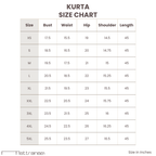 V Neck Kurta with Detailed Yoke