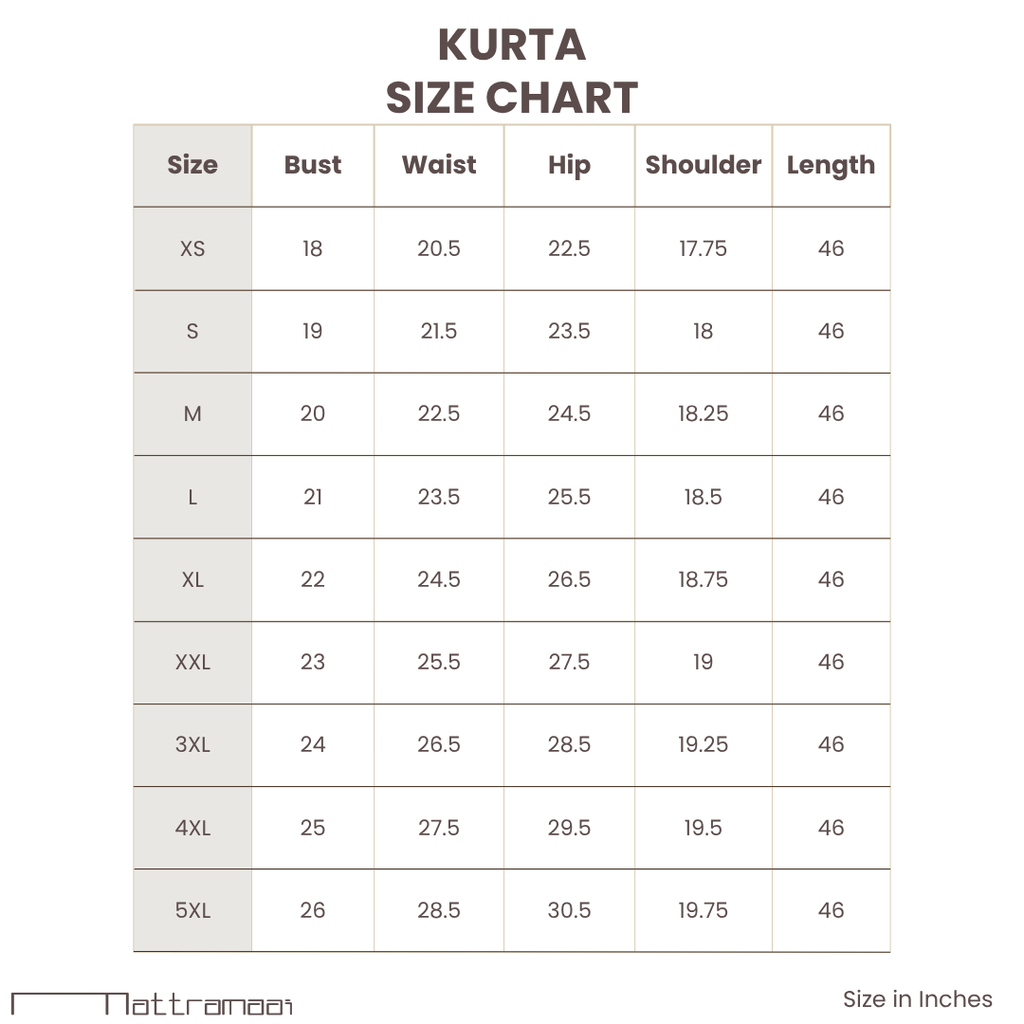 Wide Hem Panel Kurta