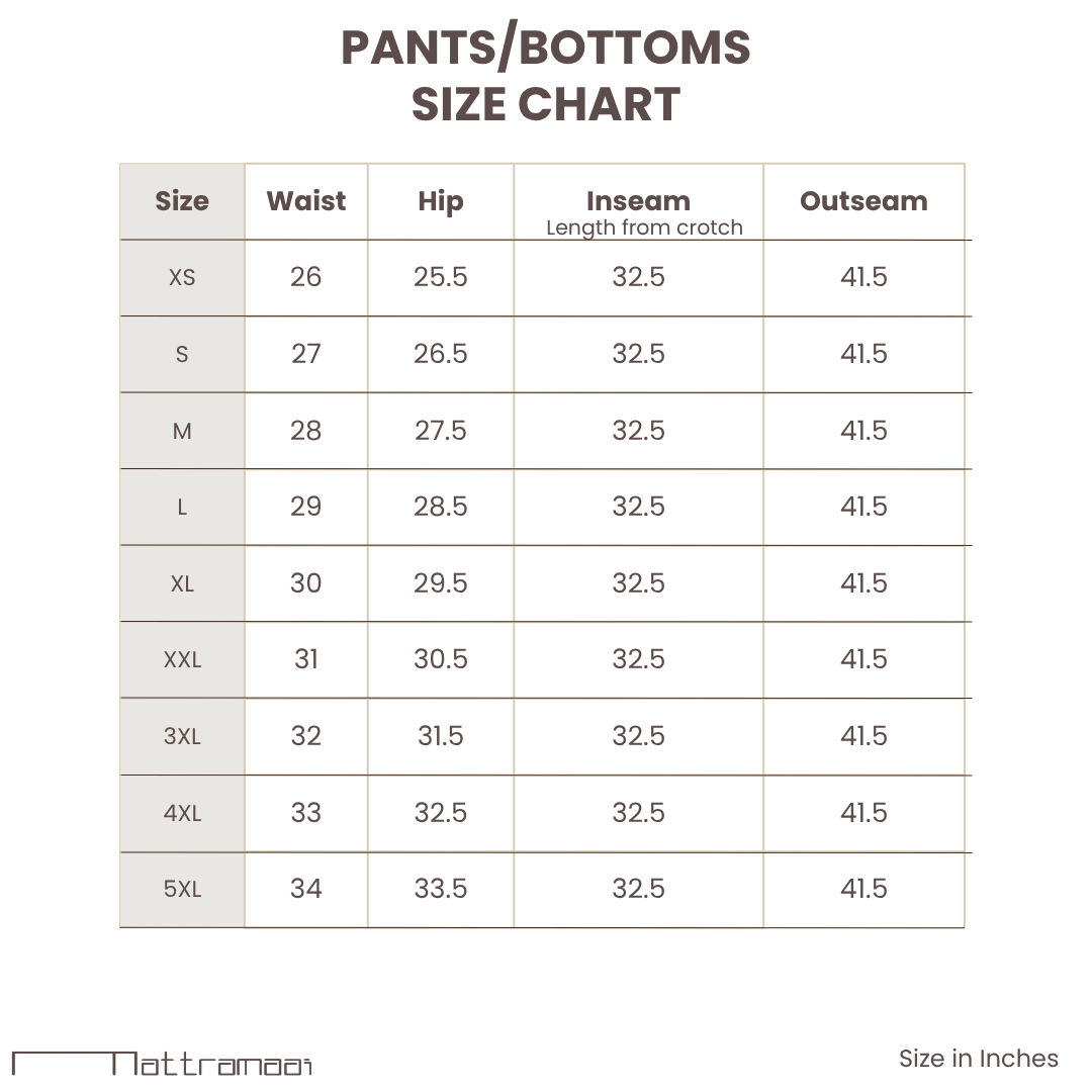 Relaxed Harem Bottomwear with  Elastic waistband & drawstring