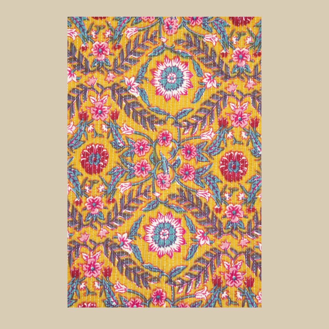 V Neck Kurta with Detailed Yoke