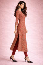 Knotted Yoke Style Kurta