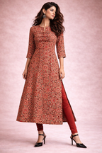 Knotted Yoke Style Kurta