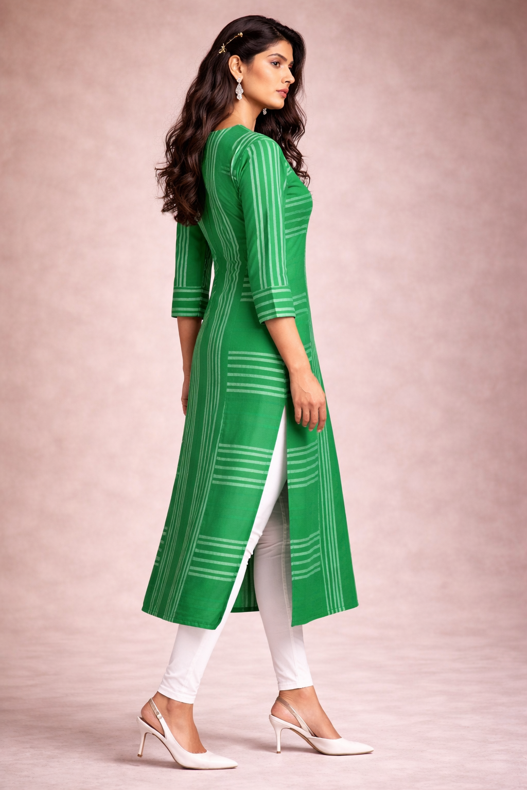 Knotted Yoke Style Kurta