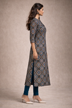 Knotted Yoke Style Kurta