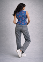 Structured Sleeveless Waistcoat / Vest