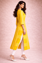 Knotted Yoke Style Kurta