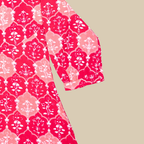 Low Slit, Buttoned Gathered Yoke Kurta with Pockets
