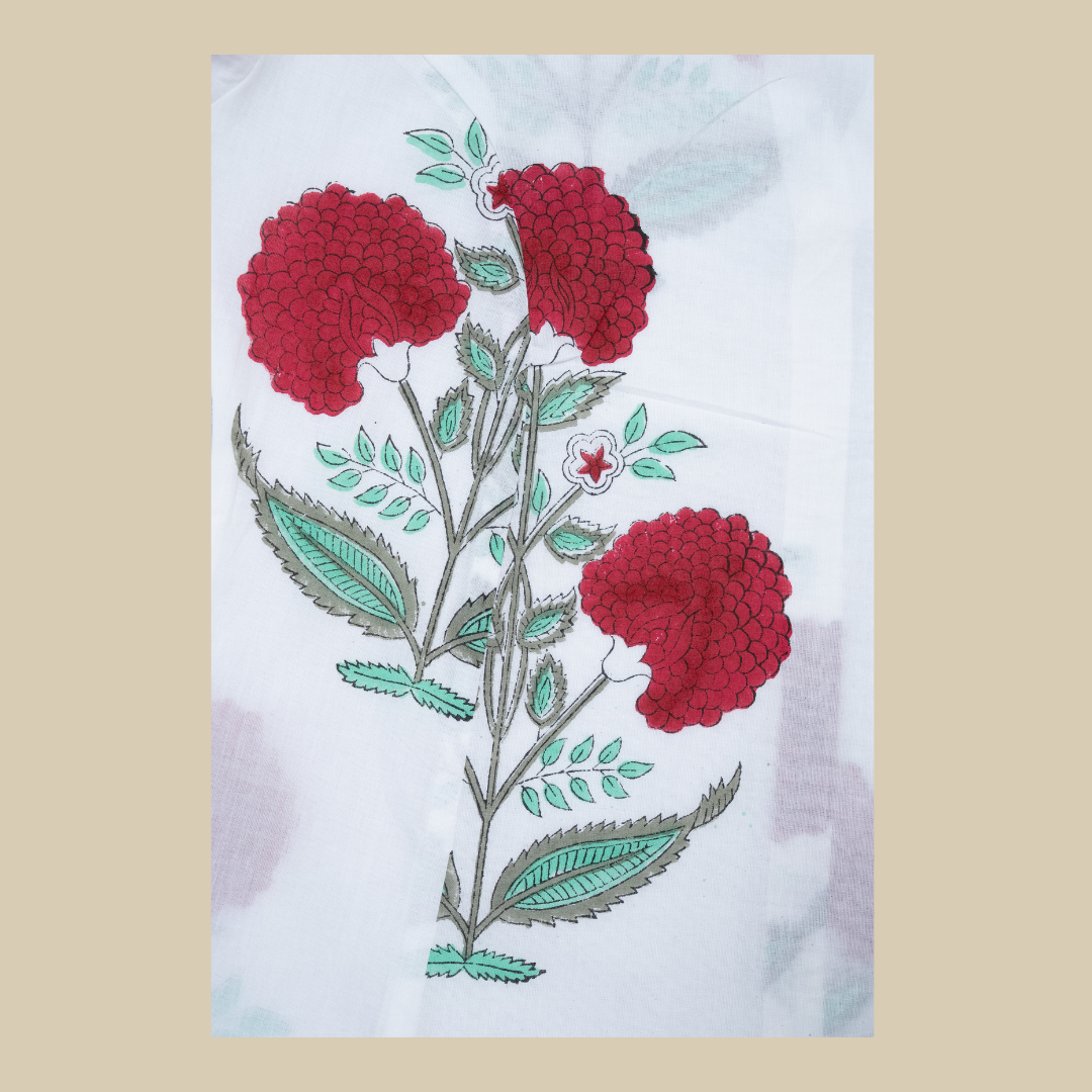 Princess Cut A-Line Kurta with Pockets