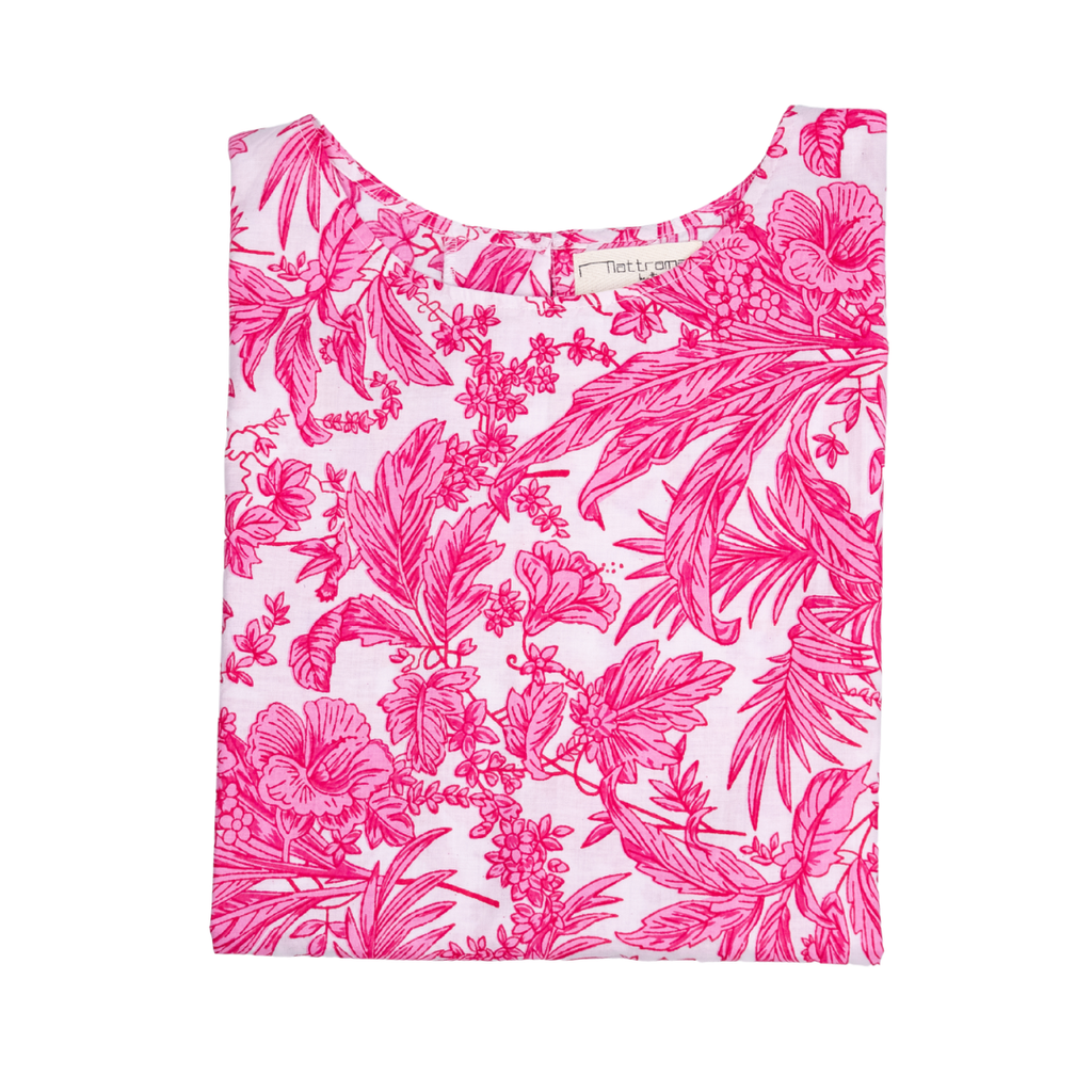 Floral Sleeveless Printed Kurta