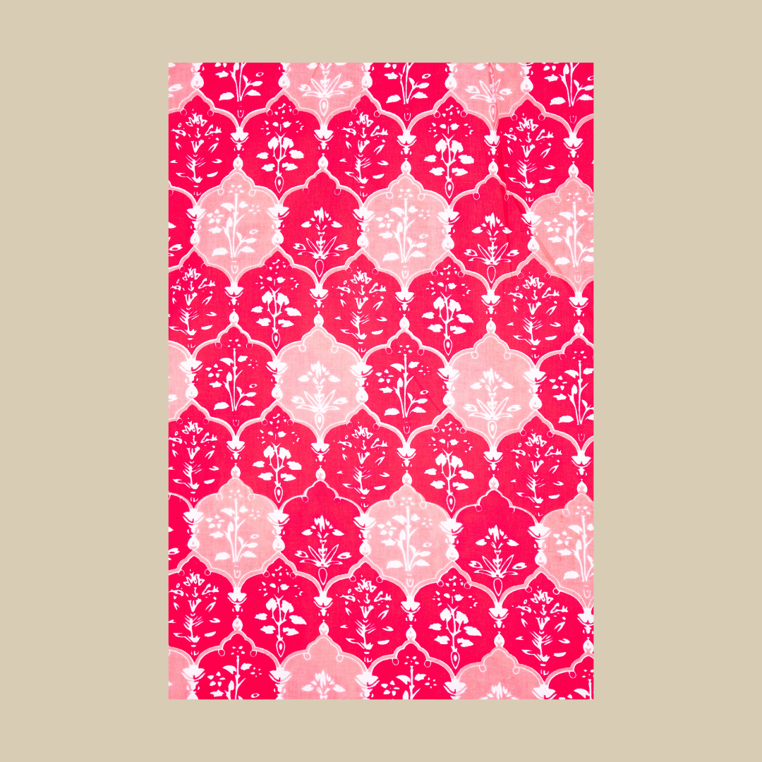 Low Slit, Buttoned Gathered Yoke Kurta with Pockets