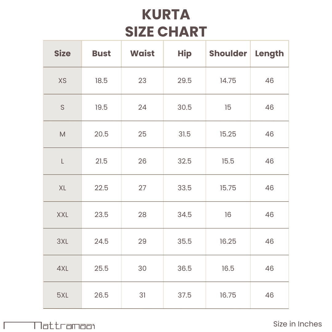 A-line Kurta with gathers matched with a Cig pant - 2pcs Set