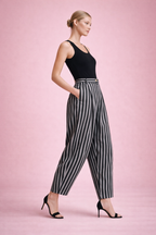 Pleated Pants with Pockets