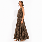 Co-ord Set - Sleeveless Top along with a Flared Skirt