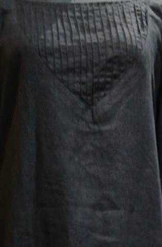 3 Pcs Set - Kurta with Pin tuck yoke Co-ords with Patiala Pants & Printed Linen Cotton Hand  Blocked Dupatta