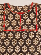 Wide Hem, Loose Fit Kurta with Pockets